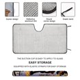 thumbnail image 2 of Félix el Gato Estético Parasol para Parabrisas Delantero Protector Plegable, Visera Solar para Auto Bloquea Rayos UV Mantiene tu Vehículo Fresco 130cm*70cm, 2 of 6