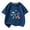 Navy, variant on Lovzfmll Little Boy's T-Shirts, Excavator Print Short Sleeve Tee, Casual Loose Fit Pullover Graphic Tees for 11-12 Years