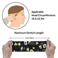 thumbnail image 7 of Wukai Daisy Sports sweatband,Men & Women Sweatband Headband for Running, Cross Training, Racquetball, Working Out, 7 of 7