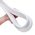 thumbnail image 2 of Collapsible Rubber Shower Silicone Shower Threshold , Wet And Dry Separation And Retention System, for Home Bathroom , White, 60cm, 2 of 8