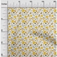 thumbnail image 2 of oneOone Velvet White Fabric Floral Fabric For Sewing Printed Craft Fabric By The Yard 58 Inch Wide, 2 of 4