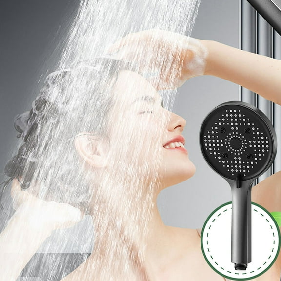 Shower Head under $5! CQCYD Handheld Showerhead, High Pressure Shower Head with 5 Modes, Powerful Spray Shower for Low Pressure, Bathroom, Gym, Elderly