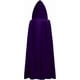 thumbnail image 4 of Trajes de Halloween para mujer, capa, disfraces de Halloween, abrigo de moda con capucha para mujer, abrigo cálido con cremallera completa, 4 of 5