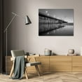 thumbnail image 3 of Lee Peterson 32x23 Gallery Wrapped Canvas Wall Art Titled - Pier Night II, 3 of 4