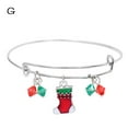 thumbnail image 1 of Fiudx Pulsera Navideña, Elegante Alegría de Cristal para Mujer, Elegante Accesorio Expandible para Niñas, Regal Festivo para Acción de Gracias y Navidad, Diseño Moderno, Ideal para Ocasiones Especial, 1 of 2