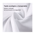 thumbnail image 4 of Cortina De Baño Lavable Tela Antihongo Impermeable 180*180 cm Estilo 8 AZUL 2 TORTUGAS, 4 of 5
