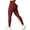 Anchor Red, variant on CoreFlex Leggings with Pockets for Women Charm Scrunch Workout Leggings V Cross Waist Butt Lifting Gym Yoga Pants