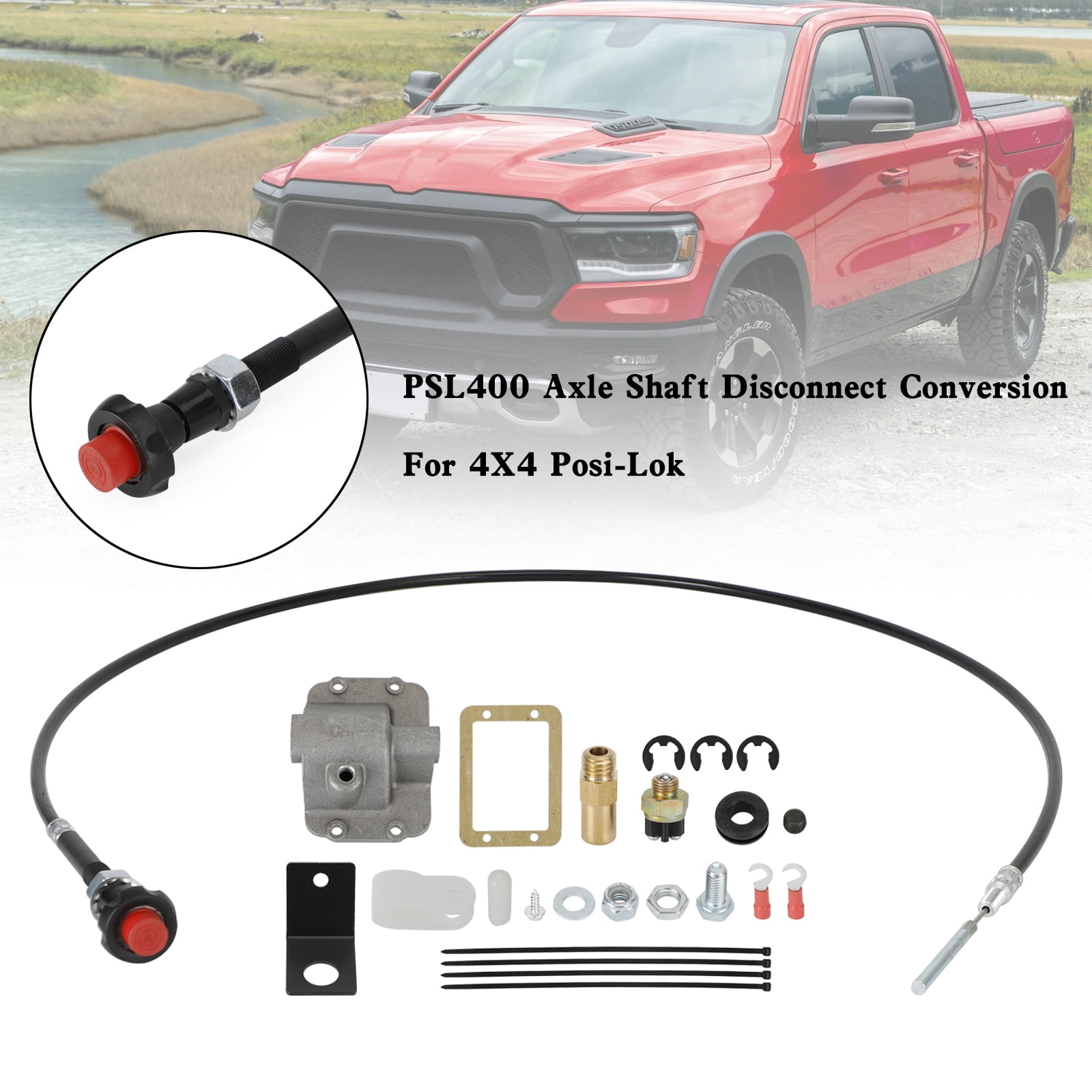 PSL400 Axle Shaft Disconnect Conversion For 4x4 PosiLok