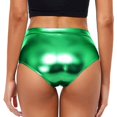 thumbnail image 6 of Outfmvch Sequin Short Leather Shorts for Women Tennis Shorts for Women Shorts Womens Sweat Shorts Womens Linen Shorts Green M, 6 of 7