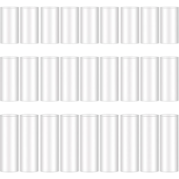 Zkca Aglets for Shoelaces, 50 PCS Transparent Shoe Lace Ends Tips Sealing Heat Shrink Tubing, Rope Head Sneaker Shoelace Tips Clips Aglet Repair Kit for DIY Shoelace Heads, Clothing A417