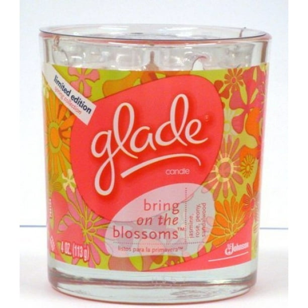 Glade Limited Edition Spring Collection Scented Candle, Bring on the