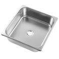 thumbnail image 4 of Undermount Single Bowl, Recessed 304 Stainless Steel Large Capacity Single Sink Bowl Fast Discharge Brushed   For Boat, 4 of 7