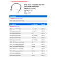 thumbnail image 2 of Brake Hose - Compatible with 1999 - 2005 Suzuki Grand Vitara 2000 2001 2002 2003 2004, 2 of 2