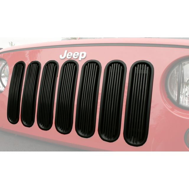 Outland 391140130 Black Billet Grille Insert for Jeep JK Wrangler Outland 391140130 Black Billet Grille Insert for Jeep JK Wrangler