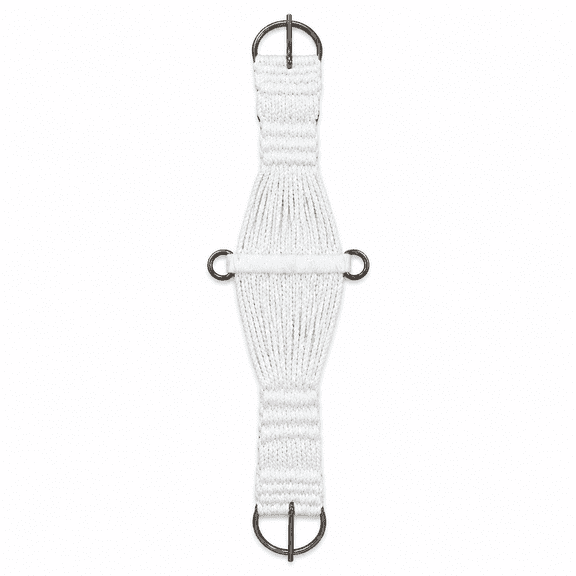 Horse Western Riding Cinch Girth Mohair 17 Strand SS Rig Dee Buckles 34" 9733-34