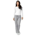 thumbnail image 4 of Adar Universal Scrubs For Women - Drawstring Straight Leg Scrub Pants - 510 - Silver Gray - XXS, 4 of 7