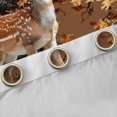 thumbnail image 4 of Feelyou Brown Deer Elk Curtains Pack of 2 (52x84 Each), Rustic Branches Window Curtains, 4 of 6