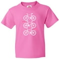 thumbnail image 3 of Inktastic Biking Bicycle Silhouette Youth T-Shirt, 3 of 5