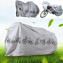 Wuztai Waterproof Bicycle Cover, Rain Wind Proof Bike Cover with Lock Hole for Outdoor Storage, Cycling Gear Protection