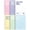 B5, variant on 6-Pack 5.5"x8" A5 Aesthetic Spiral Notebooks College Ruled, Pastel Colored Twin-Wire Lined Journals with Motivational Quote "Feel Your Best"
