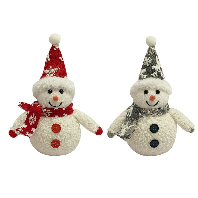 Christmas Snowman Hanging Pendant Doll Christmas Home Decoration Accessories  Ornament Cute Mini Garden Accessories Christmas New