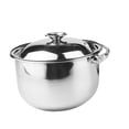 thumbnail image 4 of Casserole en Acier Inoxydable avec Couvercle Casserole à Soupe Polyvalente Résistante à la Chaleur Casserole à Mijoter, 4 of 9
