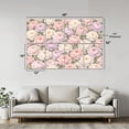 thumbnail image 2 of 8 Pack Art Acoustic Panels Soft Pastel Peony Floral Seamless Vintage Romantic Style Self Adhesive Absorbing Dampening Panels Self Adhesive for Nursery Game Room Bedroom 48"x32", 2 of 7