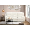 thumbnail image 2 of Roundhill Furniture Blitz Transitional Manual Reclining Sofa, Sand, 2 of 12
