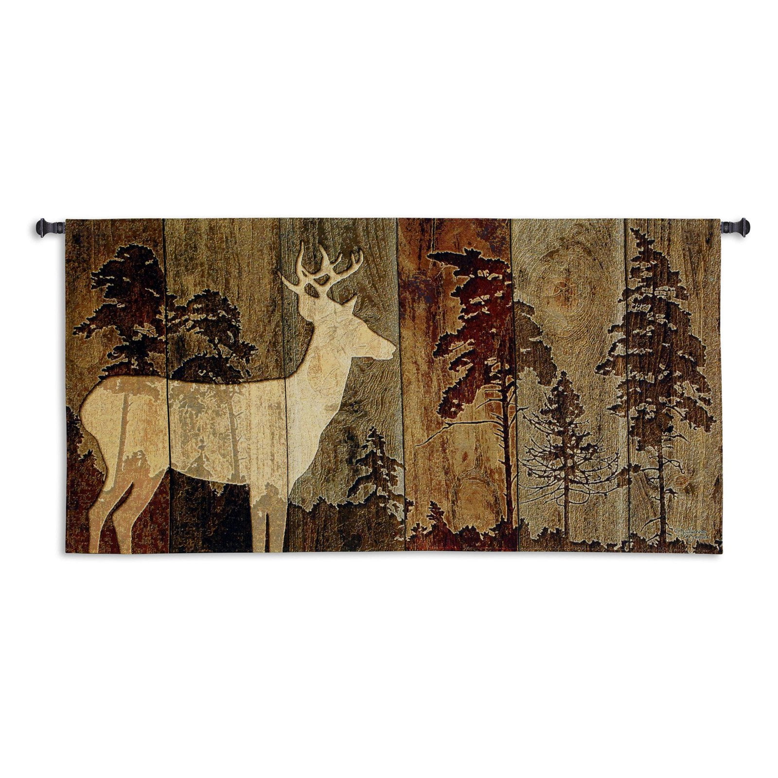 Fine Art Tapestries Woodburn Lodge Wall Tapestry