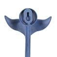 thumbnail image 6 of DecMode 4"W, 5"H Multi Colored Metal Single Hanger Whale Wall Hook, 4-Pieces, 6 of 8