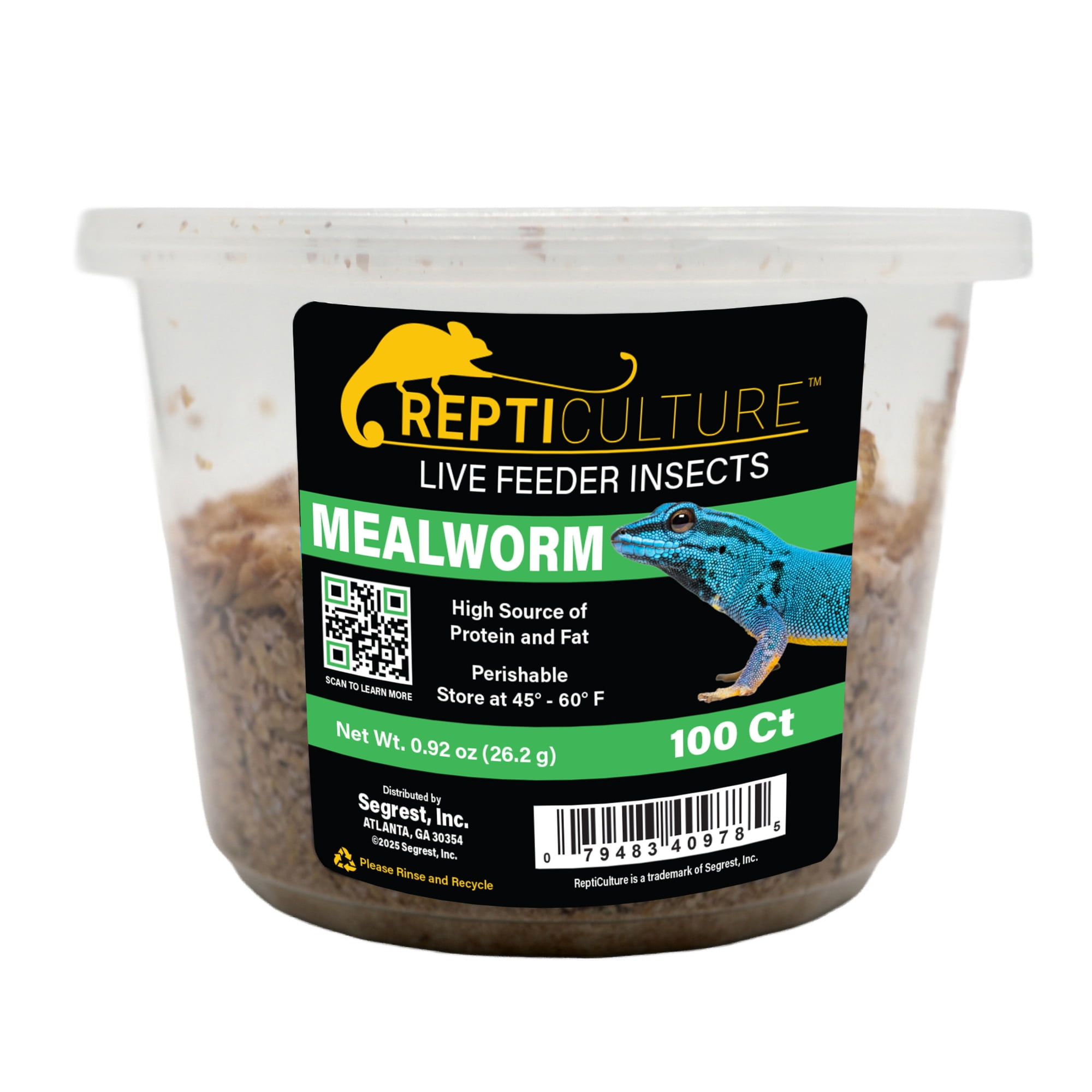 ReptiCulture Mealworm 100 ct