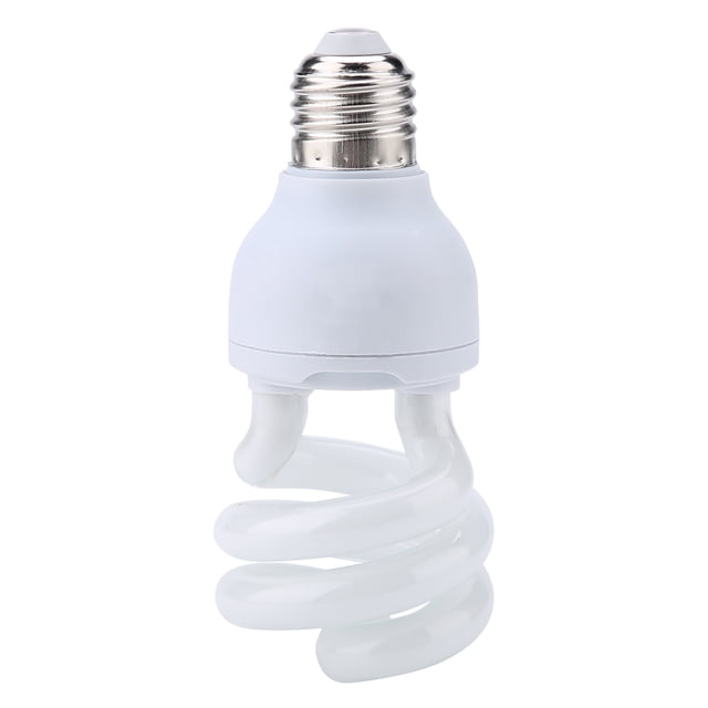 Lámpara de luz solar compacta UVB5.0-10.0 para reptiles, luz de calefacción para tortugas lagarto, 220-240 V (13 W)