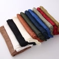 thumbnail image 2 of Modal Long Scarf Soft Skin Friendly Cotton Scarf Pure Shawl Headscarf Color E4I2, 2 of 7