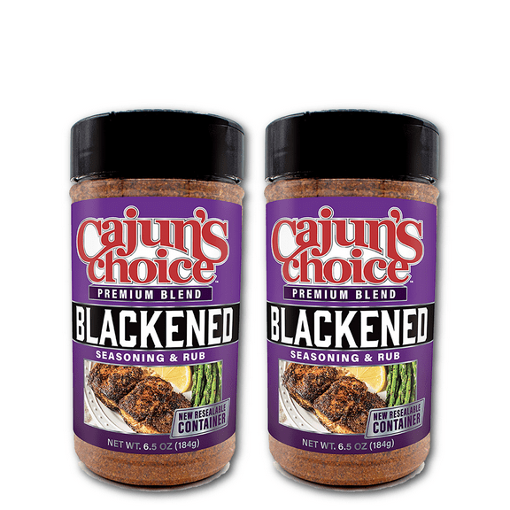 Cajun’s Choice Blackened Seasoning 6.5 oz (2 pack)