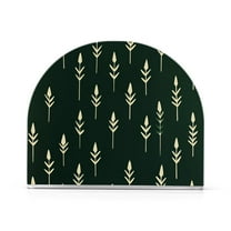 Yayeee Napkin Holder for Table Kitchen Paper Tissue Organization, Dark Green Plants
