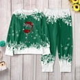 thumbnail image 6 of REDARER Kids Christmas Pajama Set, Printed Long Sleeve Pajamas with Collar, Festive Family Sleepwear for Boys and Girls,Size:9-10 Years, 6 of 9