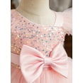 thumbnail image 2 of Toddler Girls Pageant Party Sequin Dress Ruffle Wedding Ball Gown, 2 of 4