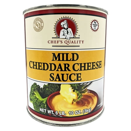 Chef's Quality Mild Cheddar Cheese Sauce | Zero Trans Fat | 6.63 lb