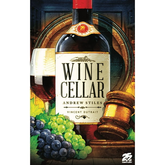 Wine Cellar, Fast Playing Card Game for 1 to 8 Players Ages 10 and up - 25th Century Games