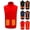 Black, variant on Mens Heated Vest Winter Warm Thermal Sleeveless Vest, 9 Heating Zones, Smart Temperature Control, Zipper Closure for Outdoor Winter Work Use