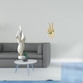 thumbnail image 2 of Figura decorativa,Escultura de plumas para escritorio,oficina,decoración del hogar,Figura decorativa de escritorio para decoración de mesa del hogar,Escultura de estatua,Estatuas y figuras, 2 of 8