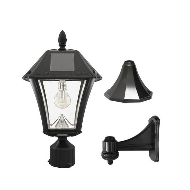 Led Outdoor Solar Post Wall Light, How To Replace Bulb In Outdoor Lamp Post