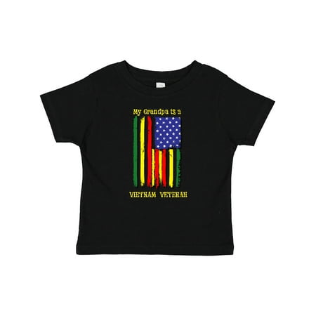 

Inktastic My Grandpa is a Vietnam Veteran Gift Baby Boy or Baby Girl T-Shirt