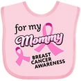 thumbnail image 3 of Inktastic For My Mommy - Breast Cancer Awareness Boys or Girls Baby Bib, 3 of 4