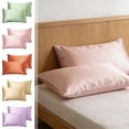 thumbnail image 7 of 2 Pack Envelope Closure Pillowcases, Soft Polyester Pillow Cases for Hair and Skin, Bedroom and Dorm Room Bedding, 7 of 7