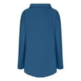 thumbnail image 5 of LIaqionyy Womens Turtleneck Tops Long Sleeve Cotton T Shirts Dressy Casual Lightweight Work Blouse Undershirt, 5 of 6