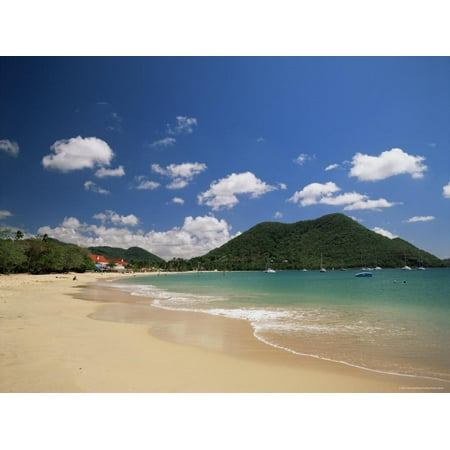 Reduit Beach, Rodney Bay, St. Lucia, Windward Islands, West Indies, Caribbean, Central America Print Wall Art By Lee