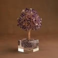 thumbnail image 3 of Magicmiracles Amethyst Crystal Tree of Life Handmade Home Office Decor Bonsai Tree Purple Spiritual Healing Crytal Tree Anxiety Relief Meditation Gift for Mom Sister, 3 of 10