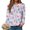 A02-Sky Blue, variant on Xudanell Christmas Shirts for Women Crew Neck Long Sleeve Christmas Shirts Santas Graphic Tees Tops Holiday