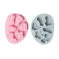 thumbnail image 7 of MUSEYA 2pcs Small Chocolates Mold Silicone Candy Making Baking Essential Grey, 7 of 7